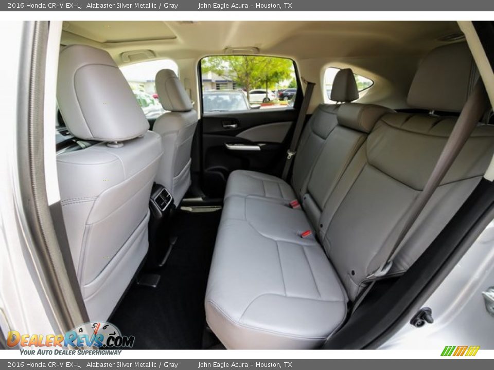 2016 Honda CR-V EX-L Alabaster Silver Metallic / Gray Photo #21