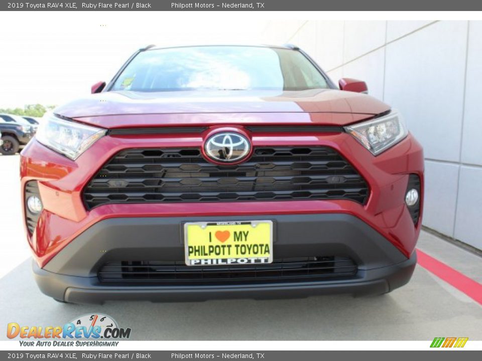 2019 Toyota RAV4 XLE Ruby Flare Pearl / Black Photo #3