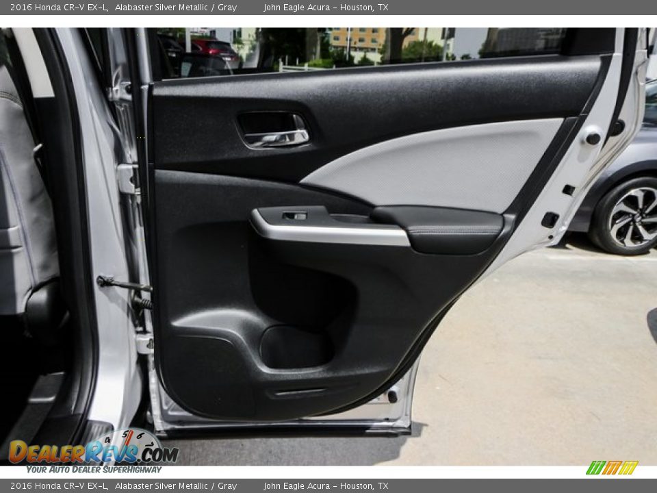 2016 Honda CR-V EX-L Alabaster Silver Metallic / Gray Photo #23