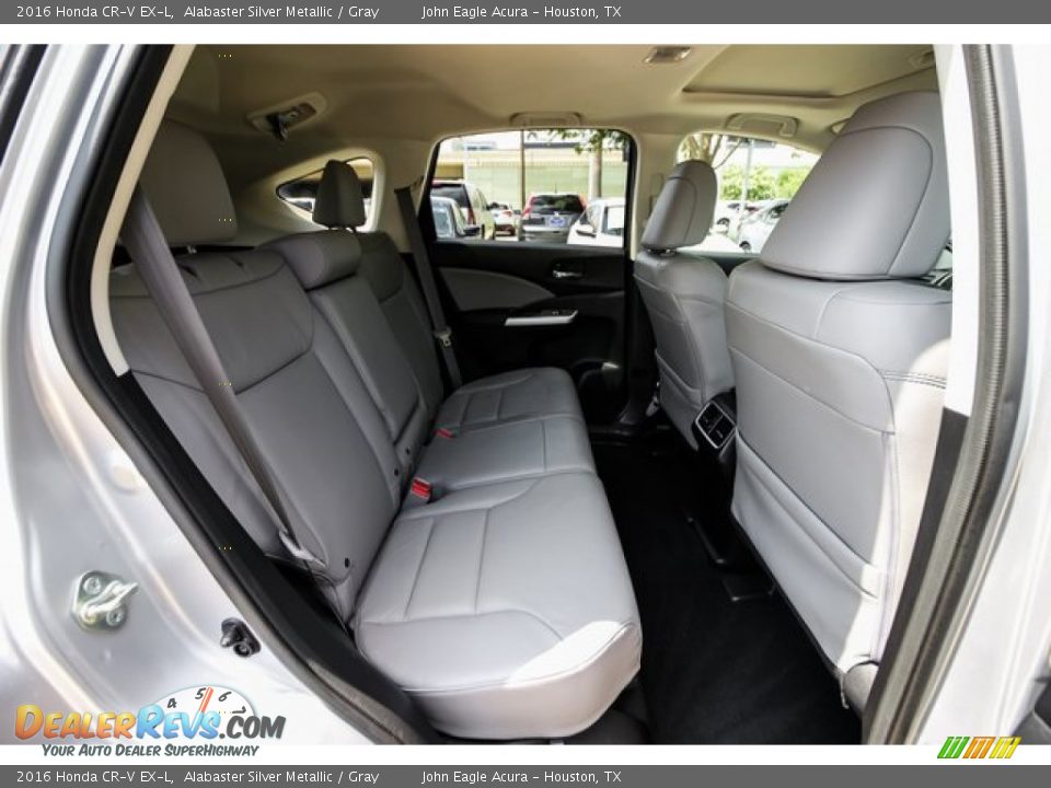 2016 Honda CR-V EX-L Alabaster Silver Metallic / Gray Photo #24