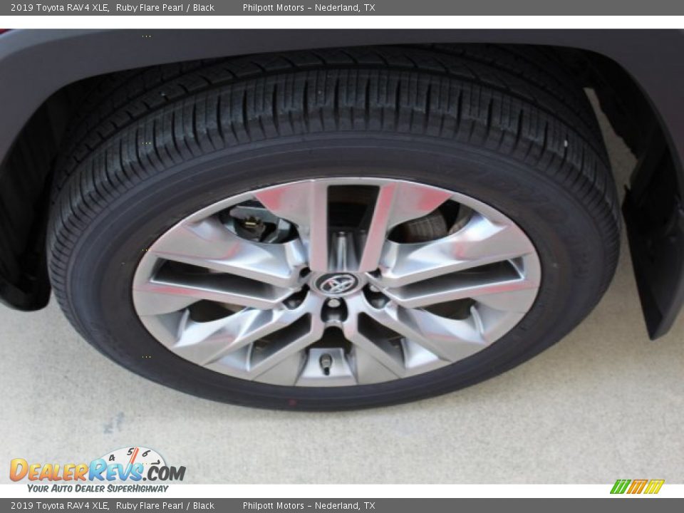 2019 Toyota RAV4 XLE Ruby Flare Pearl / Black Photo #5