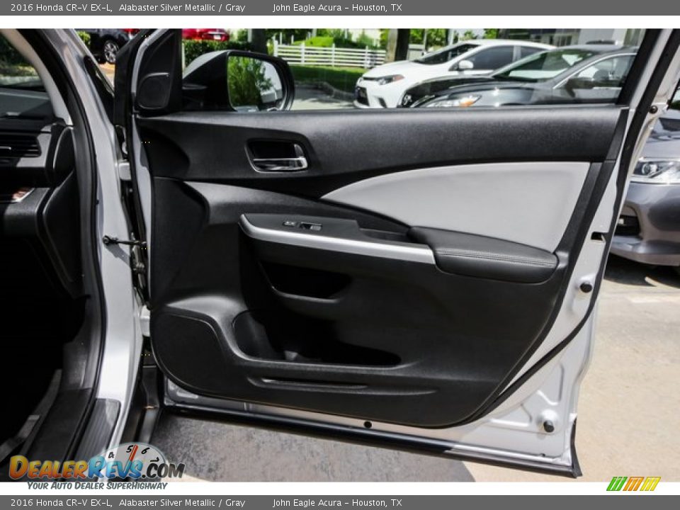 2016 Honda CR-V EX-L Alabaster Silver Metallic / Gray Photo #25