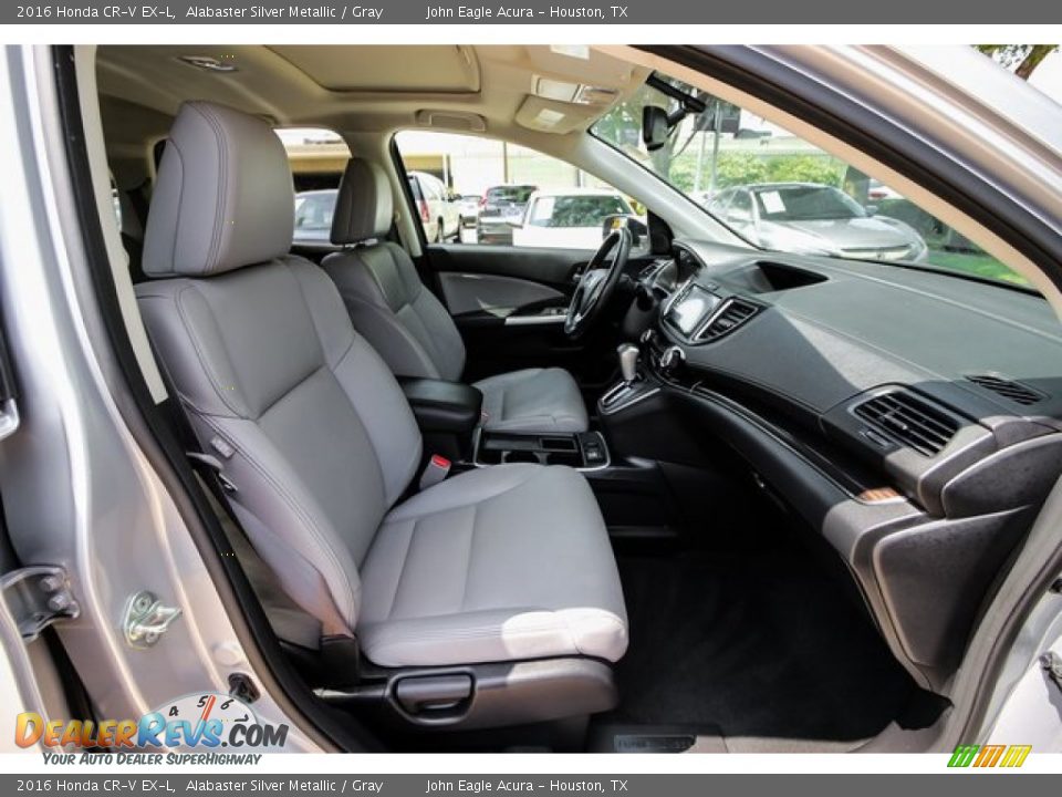 2016 Honda CR-V EX-L Alabaster Silver Metallic / Gray Photo #26