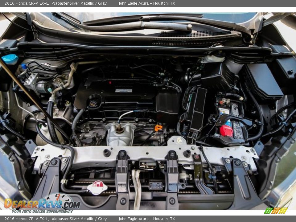 2016 Honda CR-V EX-L Alabaster Silver Metallic / Gray Photo #27