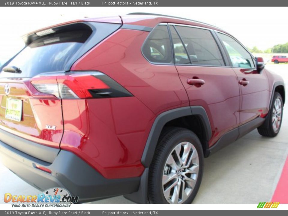 2019 Toyota RAV4 XLE Ruby Flare Pearl / Black Photo #8