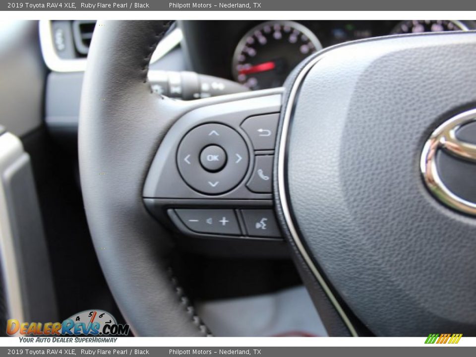 2019 Toyota RAV4 XLE Ruby Flare Pearl / Black Photo #12