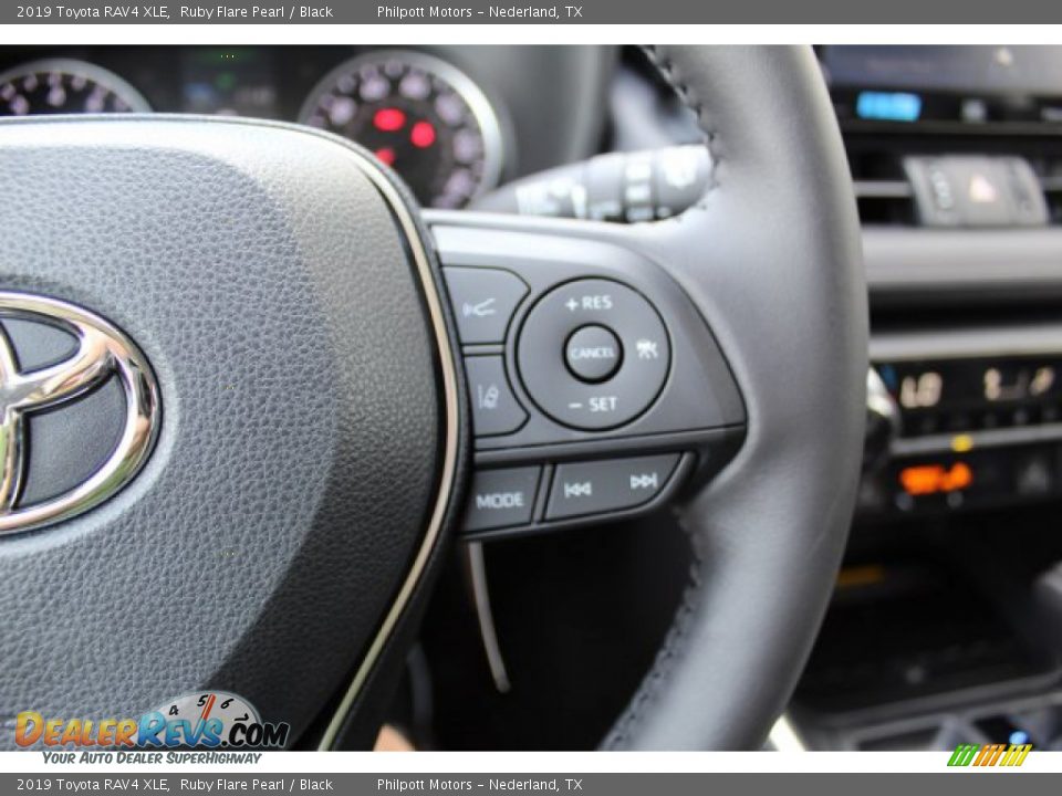 2019 Toyota RAV4 XLE Ruby Flare Pearl / Black Photo #13