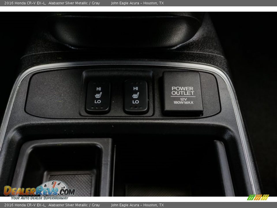 2016 Honda CR-V EX-L Alabaster Silver Metallic / Gray Photo #35