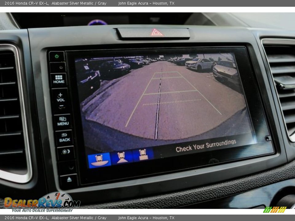 2016 Honda CR-V EX-L Alabaster Silver Metallic / Gray Photo #36