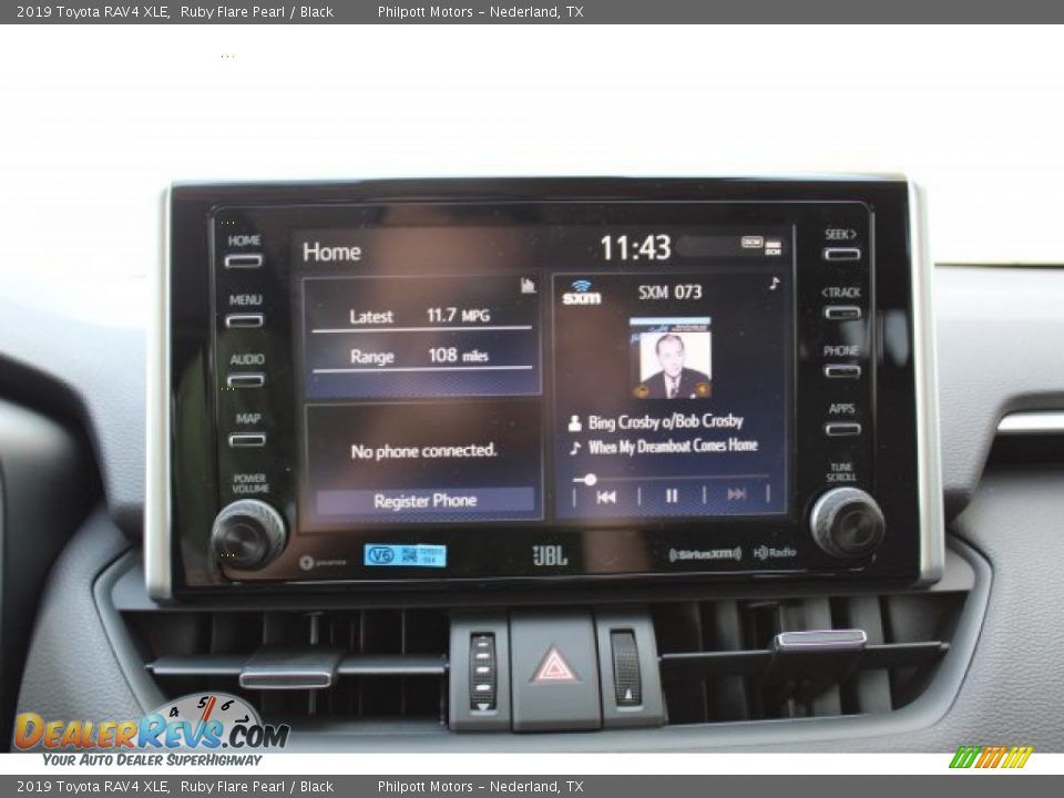 2019 Toyota RAV4 XLE Ruby Flare Pearl / Black Photo #18