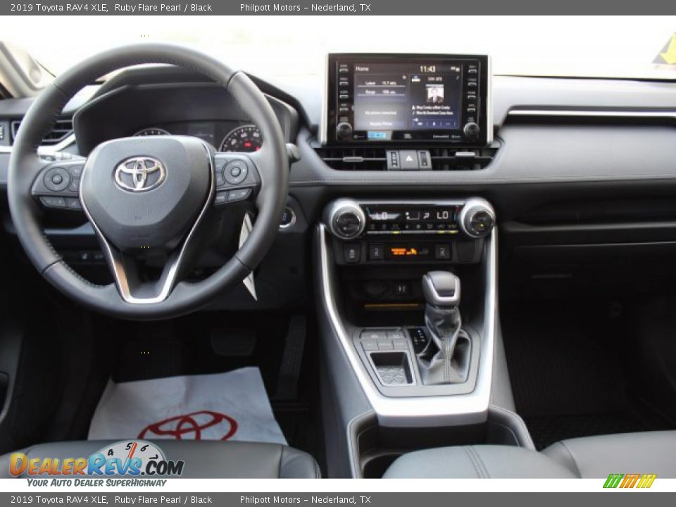 2019 Toyota RAV4 XLE Ruby Flare Pearl / Black Photo #23