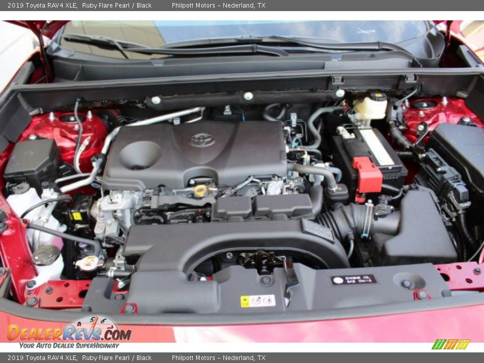 2019 Toyota RAV4 XLE Ruby Flare Pearl / Black Photo #27