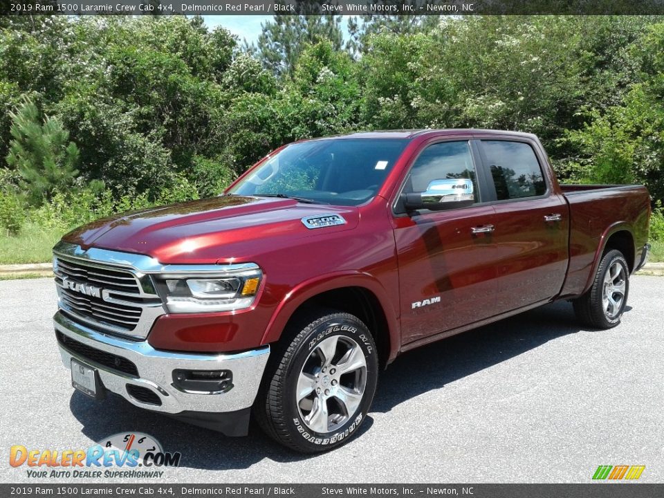 Delmonico Red Pearl 2019 Ram 1500 Laramie Crew Cab 4x4 Photo #2