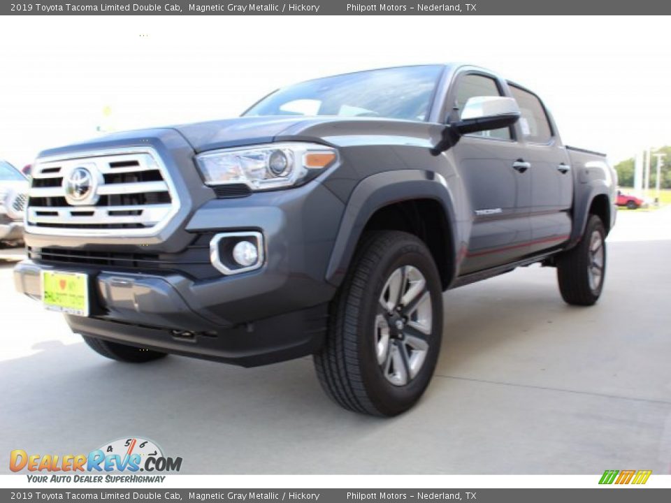 2019 Toyota Tacoma Limited Double Cab Magnetic Gray Metallic / Hickory Photo #4