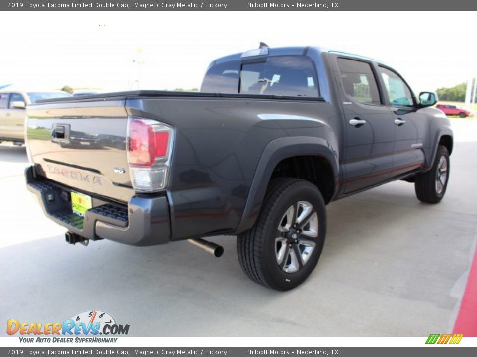 2019 Toyota Tacoma Limited Double Cab Magnetic Gray Metallic / Hickory Photo #7