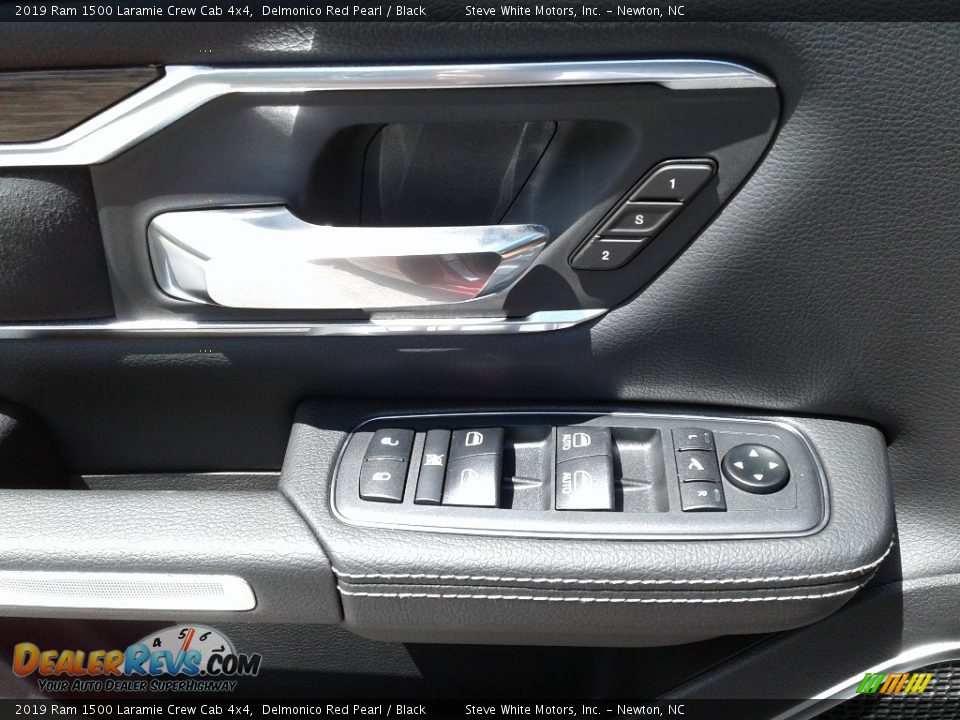 2019 Ram 1500 Laramie Crew Cab 4x4 Delmonico Red Pearl / Black Photo #9