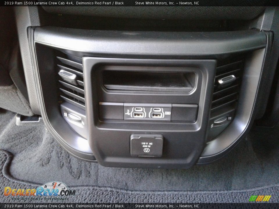 2019 Ram 1500 Laramie Crew Cab 4x4 Delmonico Red Pearl / Black Photo #14