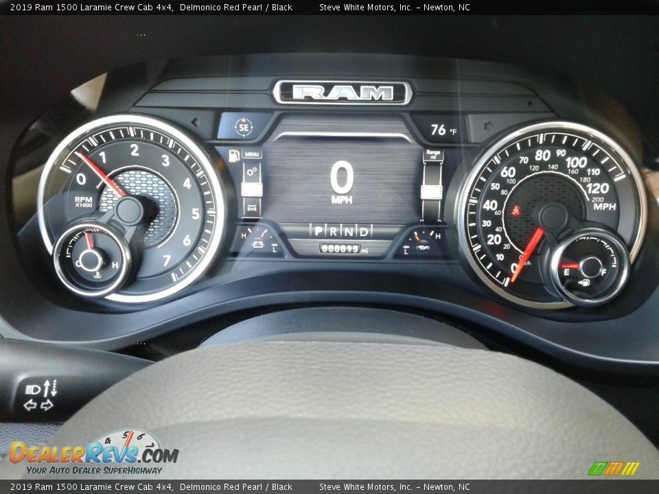 2019 Ram 1500 Laramie Crew Cab 4x4 Gauges Photo #21