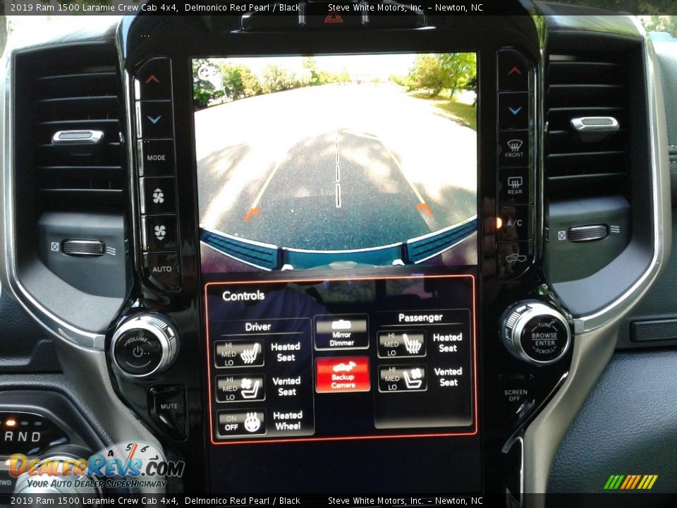 2019 Ram 1500 Laramie Crew Cab 4x4 Delmonico Red Pearl / Black Photo #24