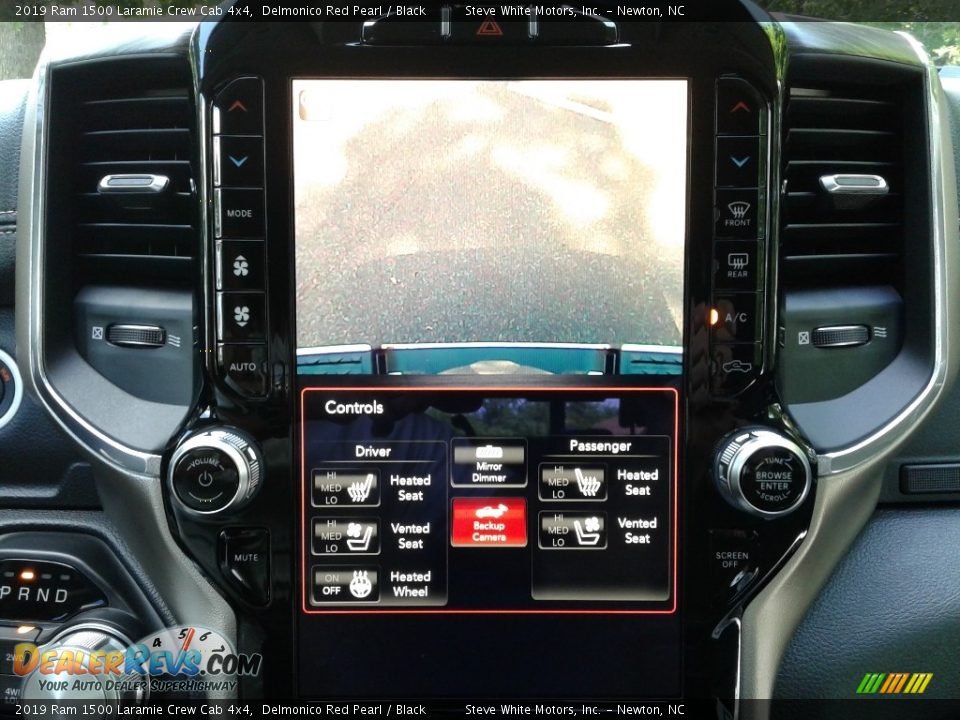 2019 Ram 1500 Laramie Crew Cab 4x4 Delmonico Red Pearl / Black Photo #25