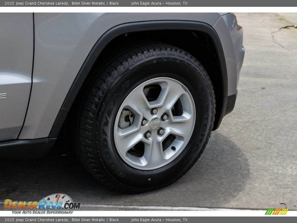 2015 Jeep Grand Cherokee Laredo Billet Silver Metallic / Black Photo #11