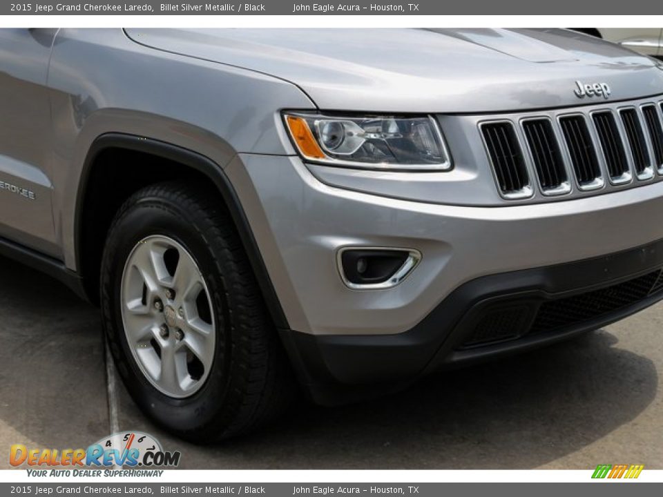 2015 Jeep Grand Cherokee Laredo Billet Silver Metallic / Black Photo #12