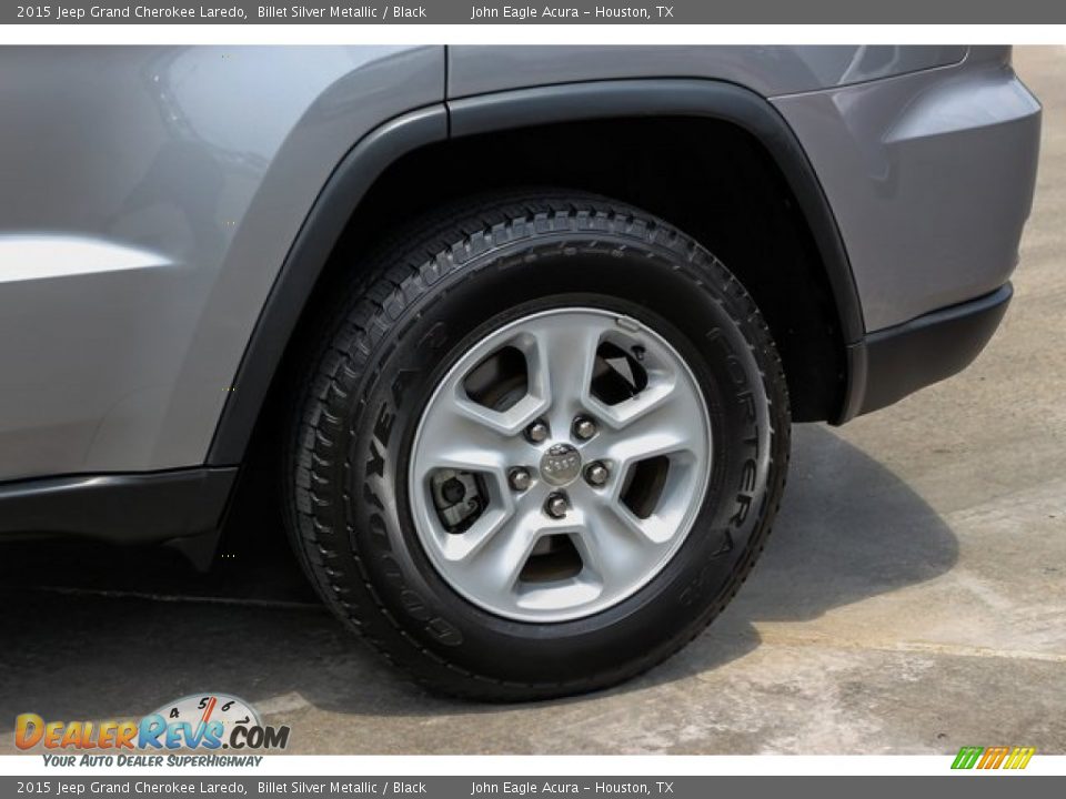 2015 Jeep Grand Cherokee Laredo Billet Silver Metallic / Black Photo #13