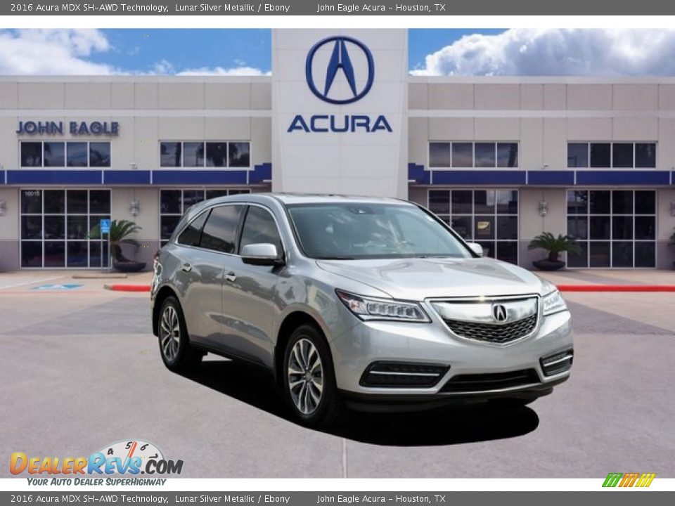 2016 Acura MDX SH-AWD Technology Lunar Silver Metallic / Ebony Photo #1