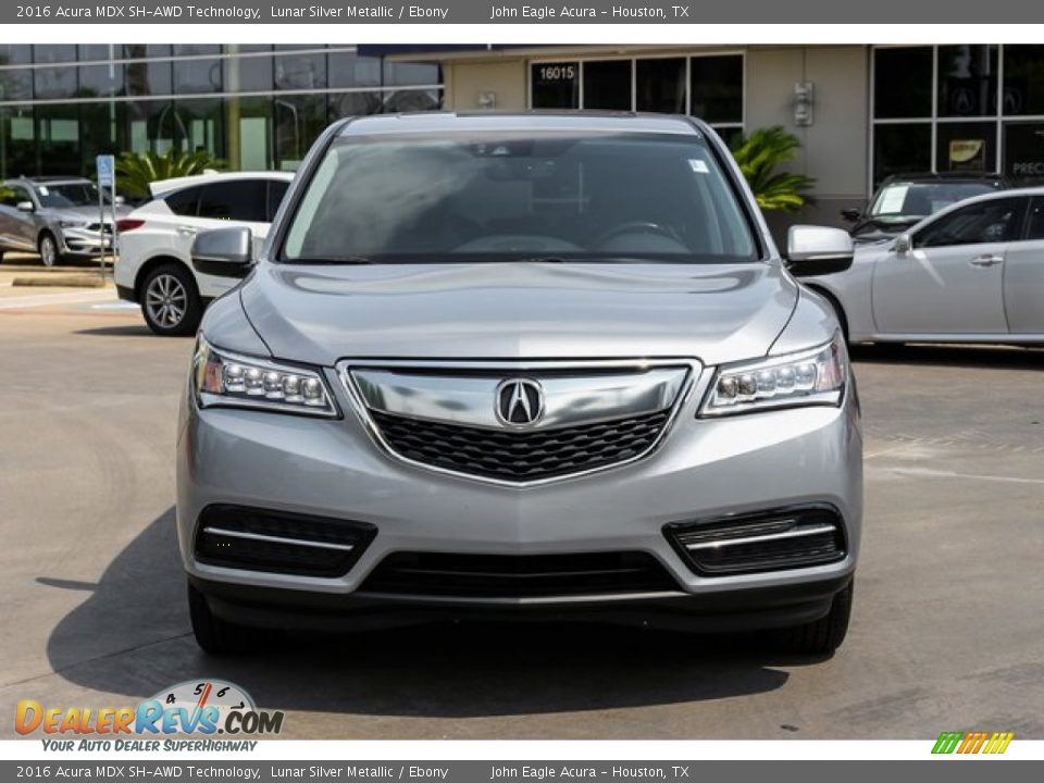 2016 Acura MDX SH-AWD Technology Lunar Silver Metallic / Ebony Photo #2