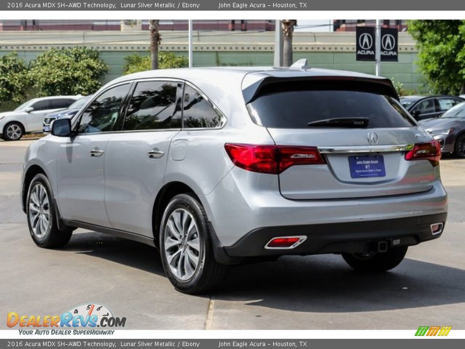 2016 Acura MDX SH-AWD Technology Lunar Silver Metallic / Ebony Photo #5