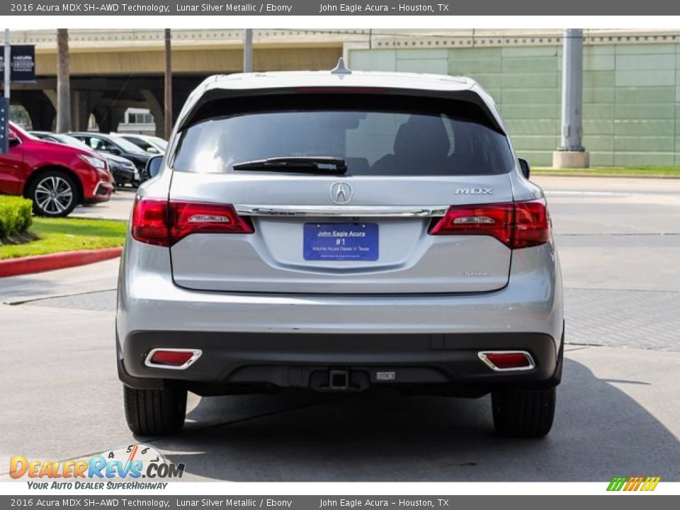 2016 Acura MDX SH-AWD Technology Lunar Silver Metallic / Ebony Photo #6