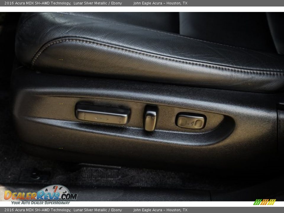2016 Acura MDX SH-AWD Technology Lunar Silver Metallic / Ebony Photo #16