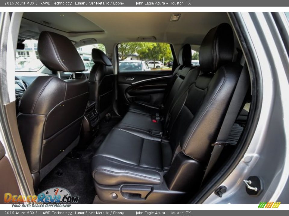 2016 Acura MDX SH-AWD Technology Lunar Silver Metallic / Ebony Photo #21