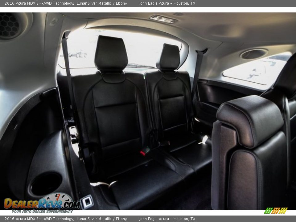 2016 Acura MDX SH-AWD Technology Lunar Silver Metallic / Ebony Photo #25