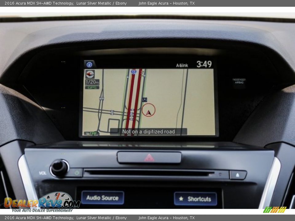 2016 Acura MDX SH-AWD Technology Lunar Silver Metallic / Ebony Photo #31