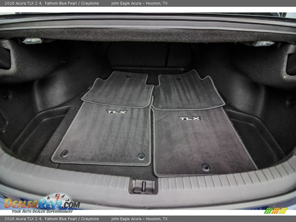 2016 Acura TLX 2.4 Fathom Blue Pearl / Graystone Photo #23