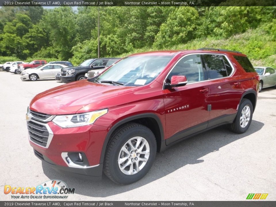 2019 Chevrolet Traverse LT AWD Cajun Red Tintcoat / Jet Black Photo #1