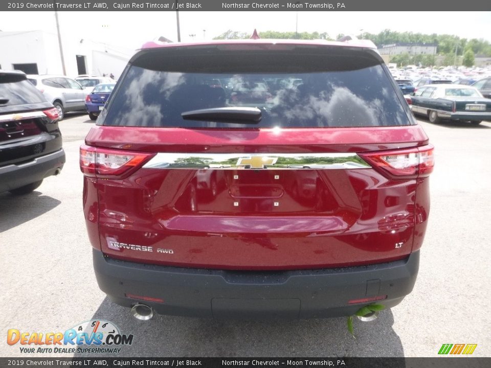 2019 Chevrolet Traverse LT AWD Cajun Red Tintcoat / Jet Black Photo #3