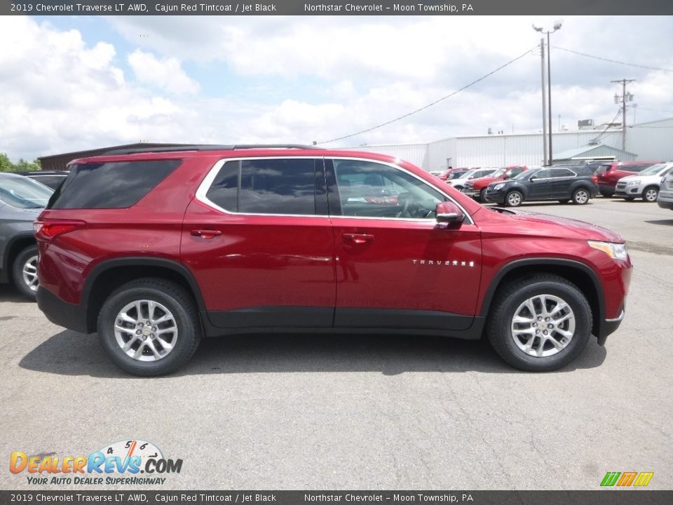 2019 Chevrolet Traverse LT AWD Cajun Red Tintcoat / Jet Black Photo #5