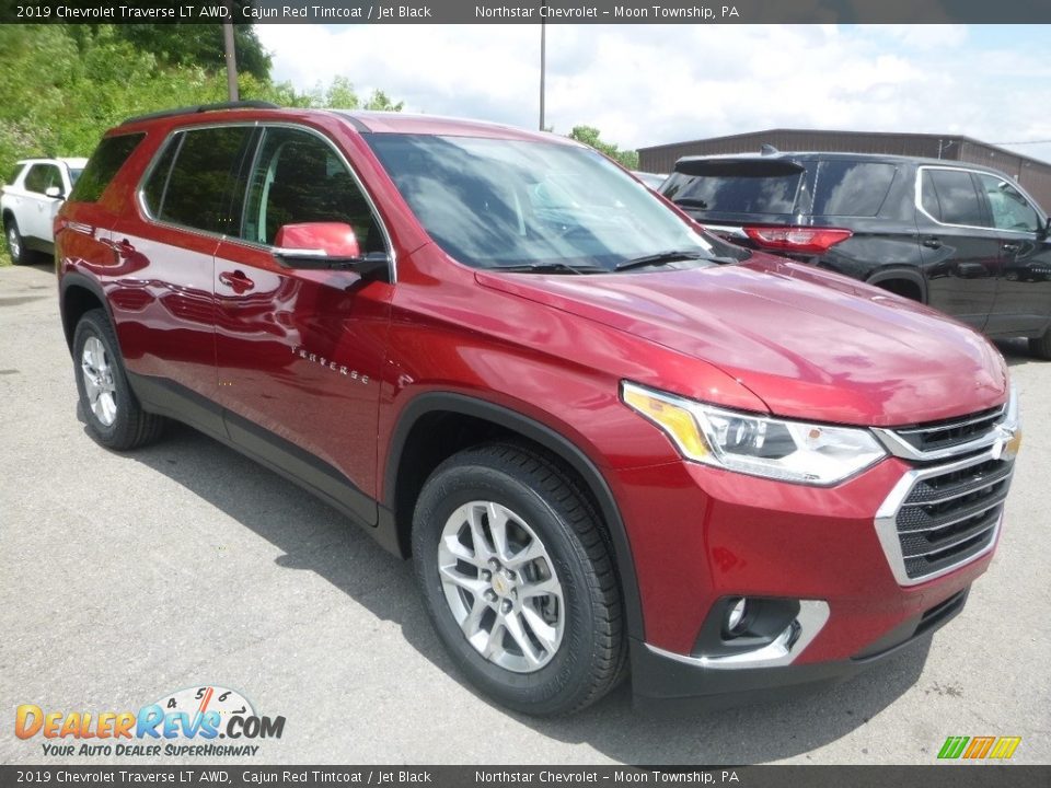 2019 Chevrolet Traverse LT AWD Cajun Red Tintcoat / Jet Black Photo #6