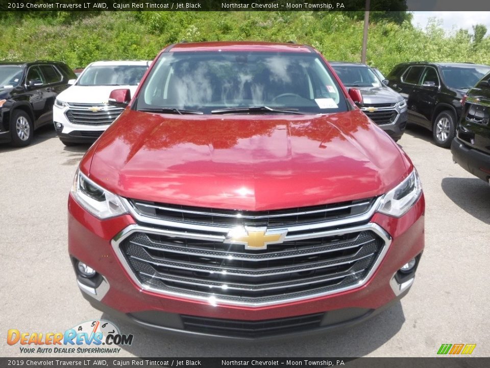 2019 Chevrolet Traverse LT AWD Cajun Red Tintcoat / Jet Black Photo #7