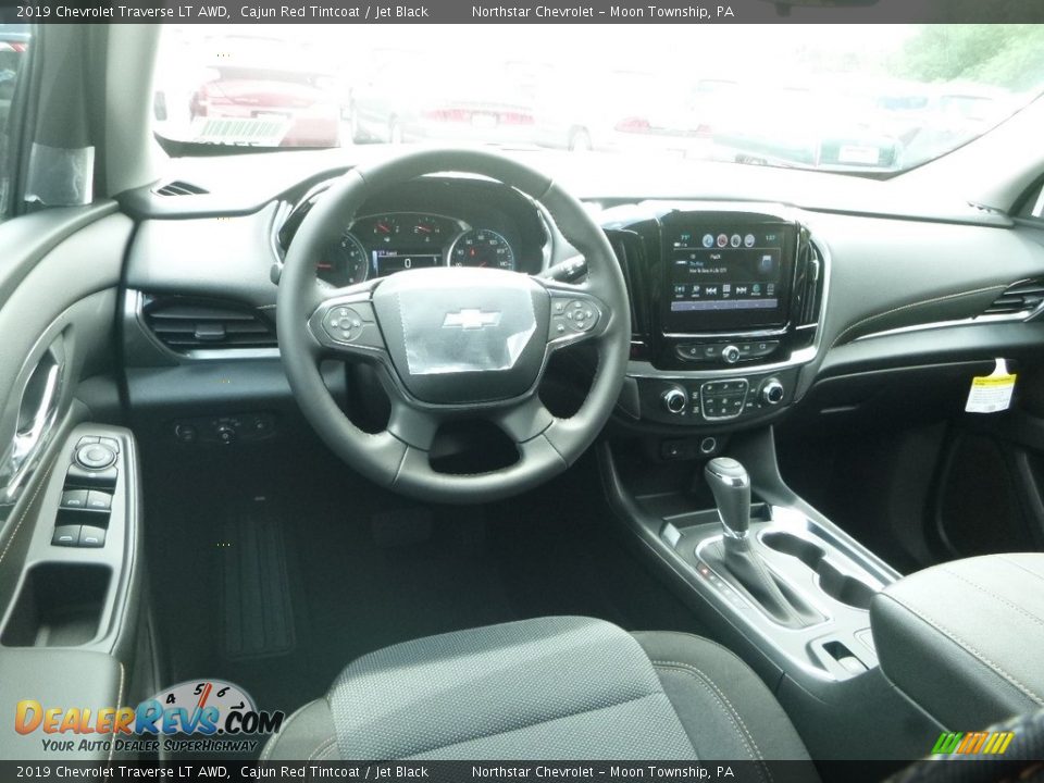 2019 Chevrolet Traverse LT AWD Cajun Red Tintcoat / Jet Black Photo #13