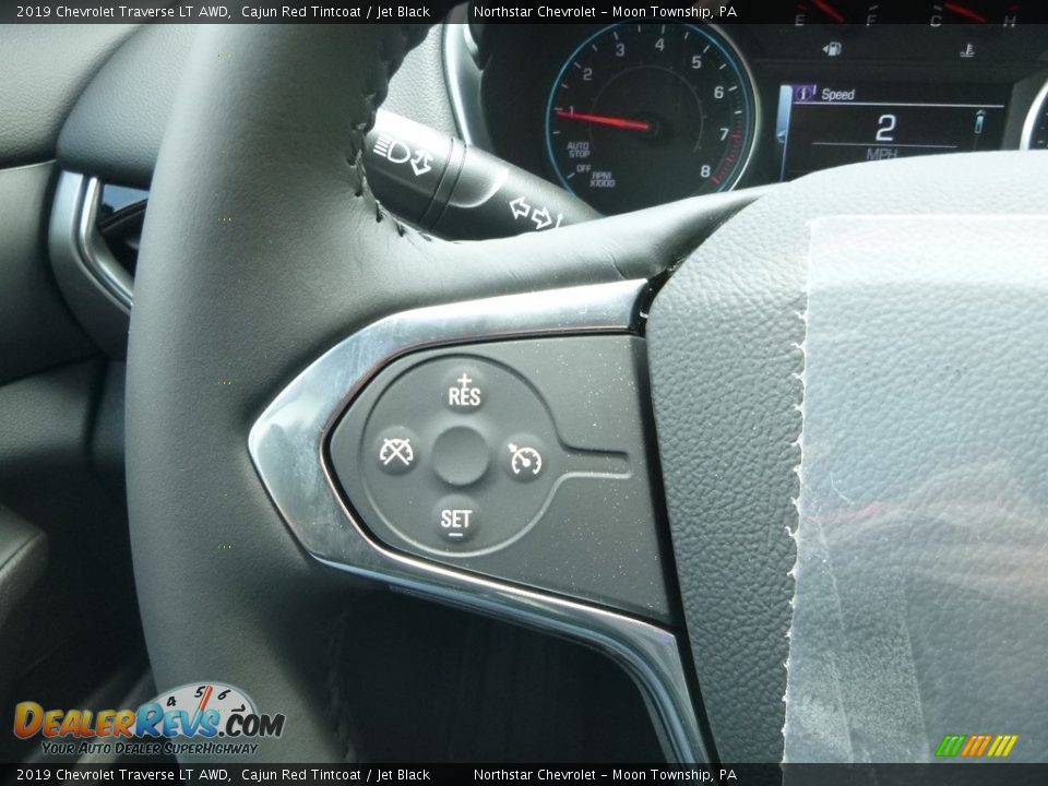 2019 Chevrolet Traverse LT AWD Cajun Red Tintcoat / Jet Black Photo #20