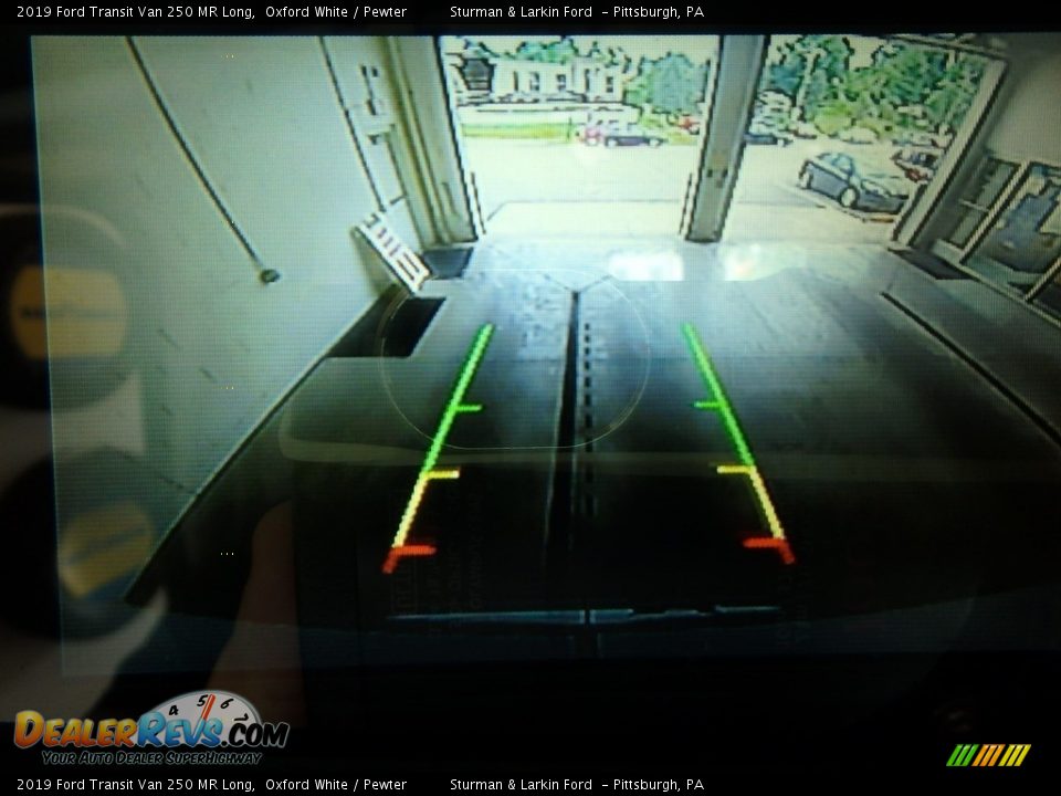 2019 Ford Transit Van 250 MR Long Oxford White / Pewter Photo #12