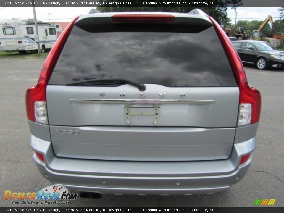 2013 Volvo XC90 3.2 R-Design Electric Silver Metallic / R-Design Calcite Photo #9