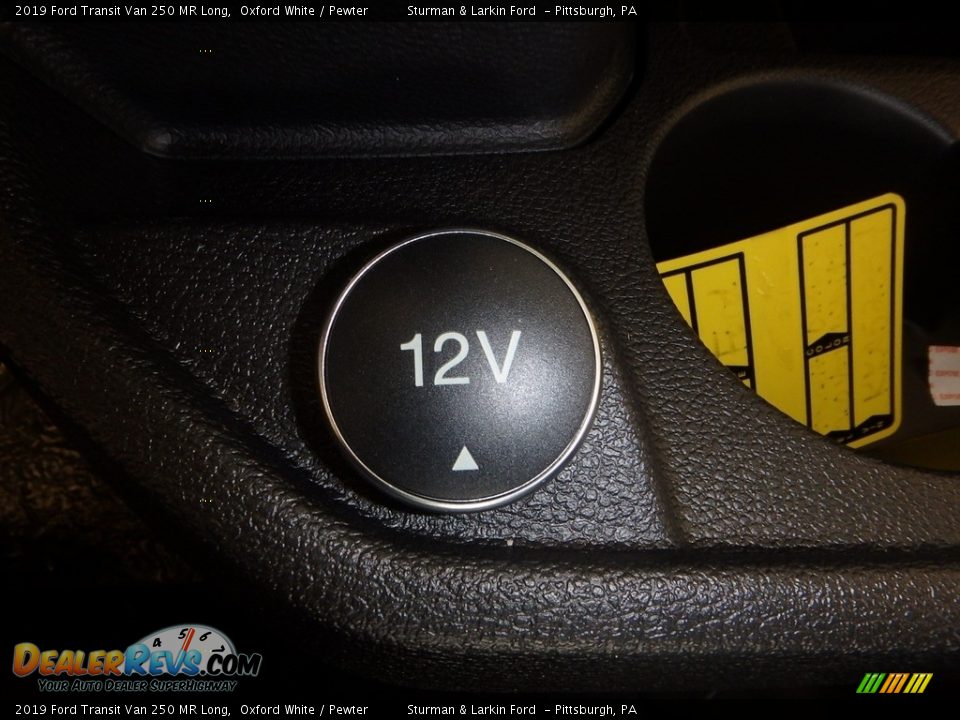 2019 Ford Transit Van 250 MR Long Oxford White / Pewter Photo #15
