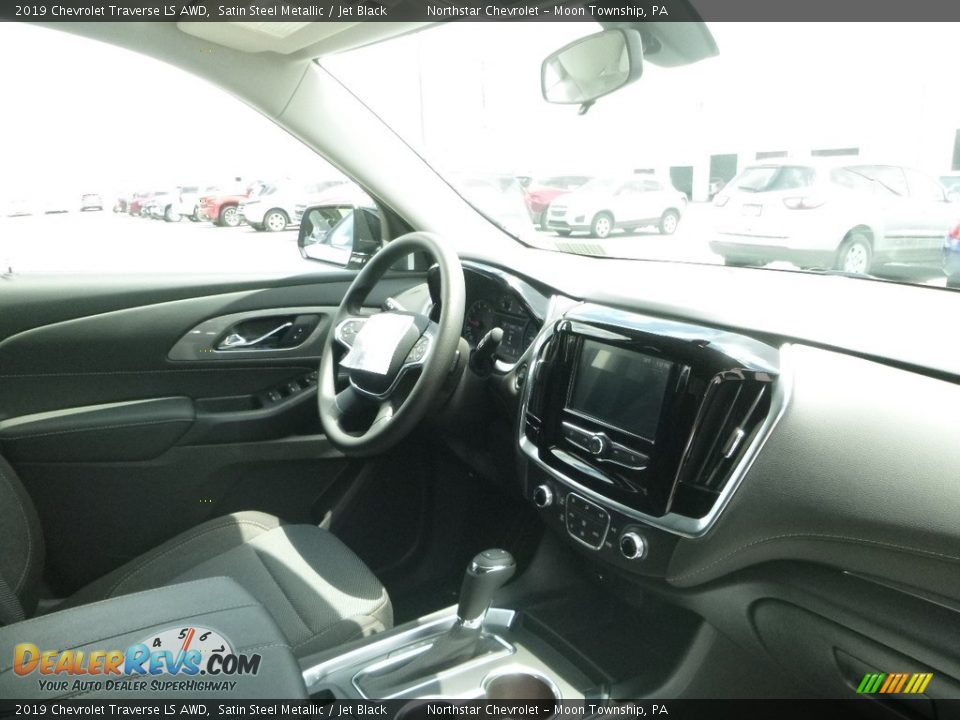 2019 Chevrolet Traverse LS AWD Satin Steel Metallic / Jet Black Photo #11