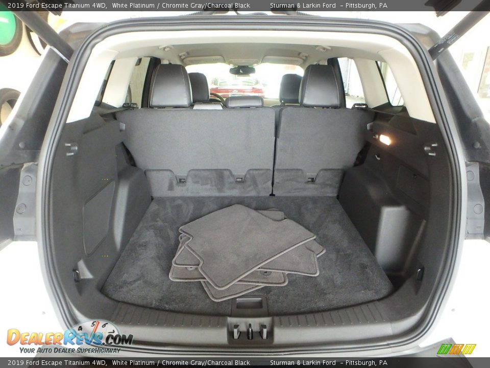 2019 Ford Escape Titanium 4WD White Platinum / Chromite Gray/Charcoal Black Photo #3