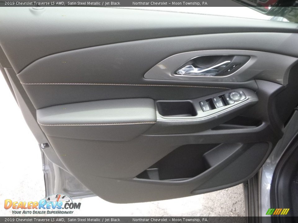2019 Chevrolet Traverse LS AWD Satin Steel Metallic / Jet Black Photo #15