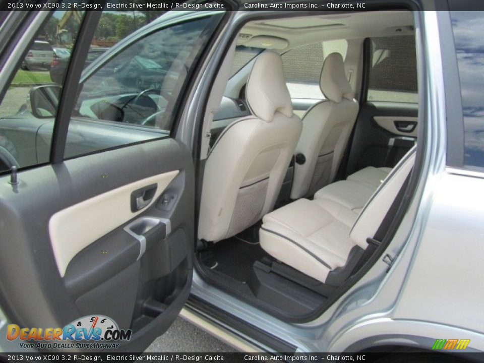 2013 Volvo XC90 3.2 R-Design Electric Silver Metallic / R-Design Calcite Photo #19